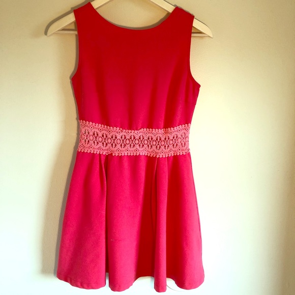 Charming Charlie Dresses & Skirts - Coral Color Charming Charlie Skater Dress NWOT